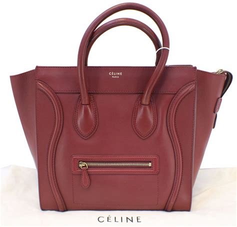 celine mini luggage bag for sale|authentic celine handbags.